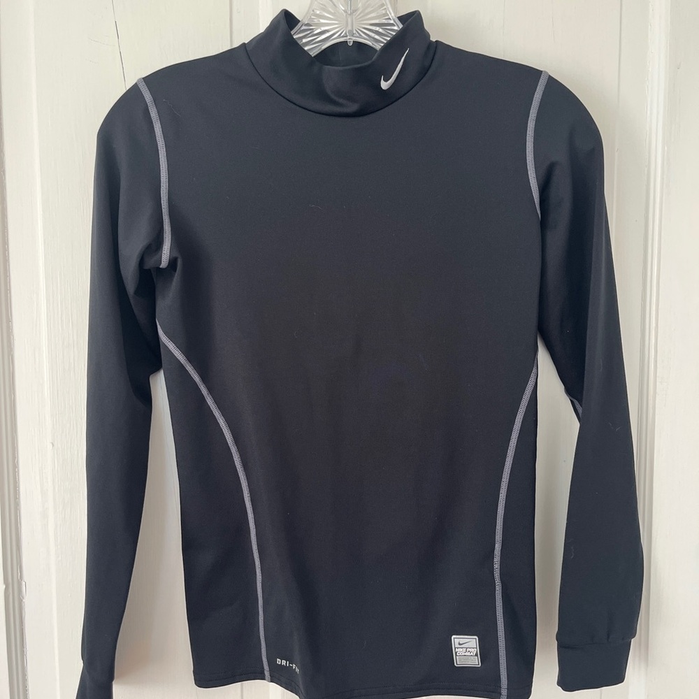 Nike Pro Combat Dri-FIT Black Compression Top